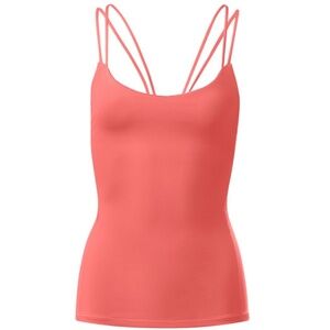 Lululemon Sunset Flow Support Tank Coral Orange 4 Yoga Pilates Climb Pickleball